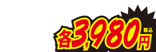 3980円